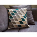 Patchwork, polaire, coussin de velours